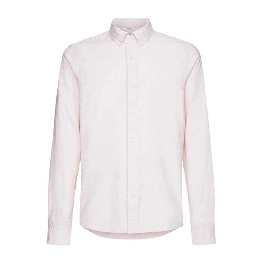 Calvin Klein Mens Oxford Cotton Shirt / Pale Pink